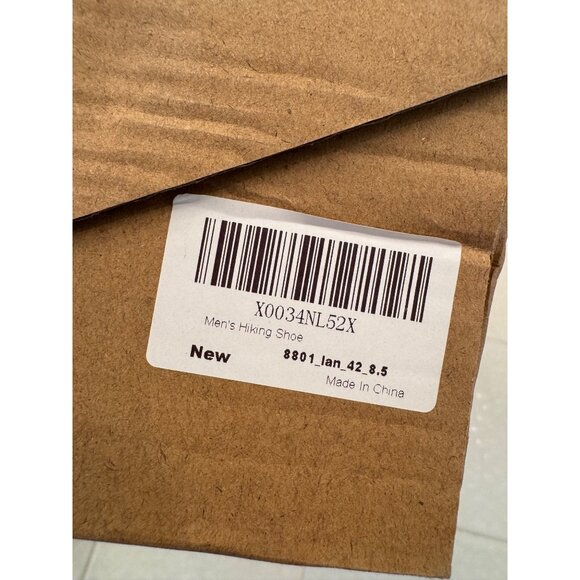 Alcubieree Sport Men's Size 8.5 EU 42 Mesh Sneaker NWB Navy Black - Picture 10 of 14